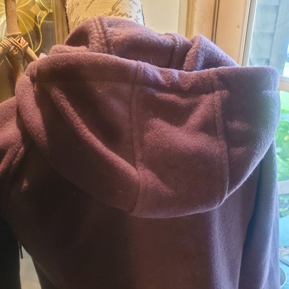 Columbia Zip Up Purple Fleece Hoodie Women's Size Small - Picture 8 of 8